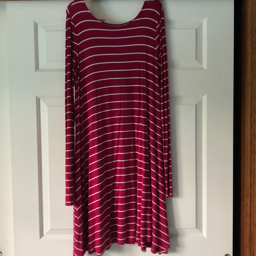 Pink and white sprites dress